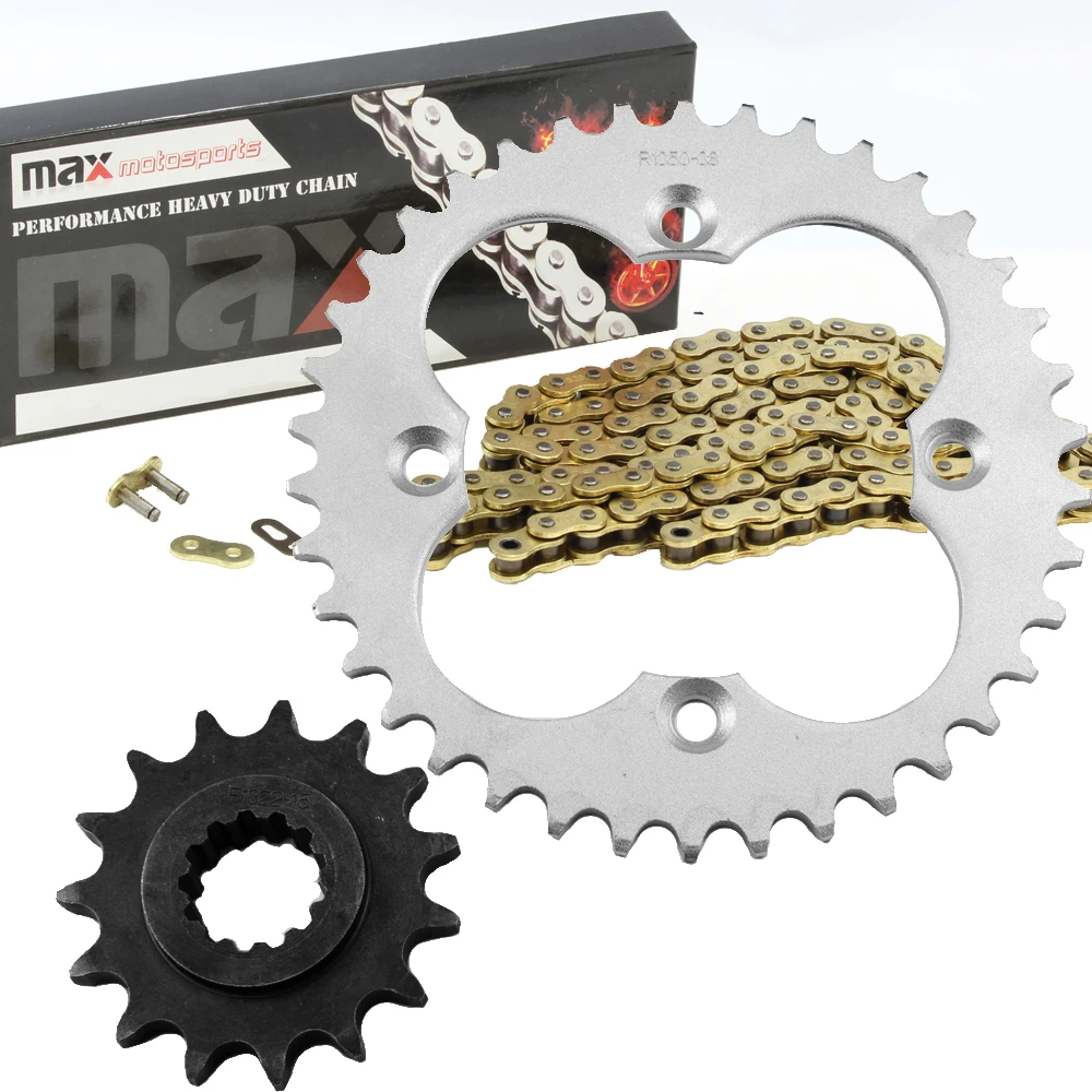 HEX Gold Drive Chain And Sprocket Set For 1999-2004 Honda TRX400