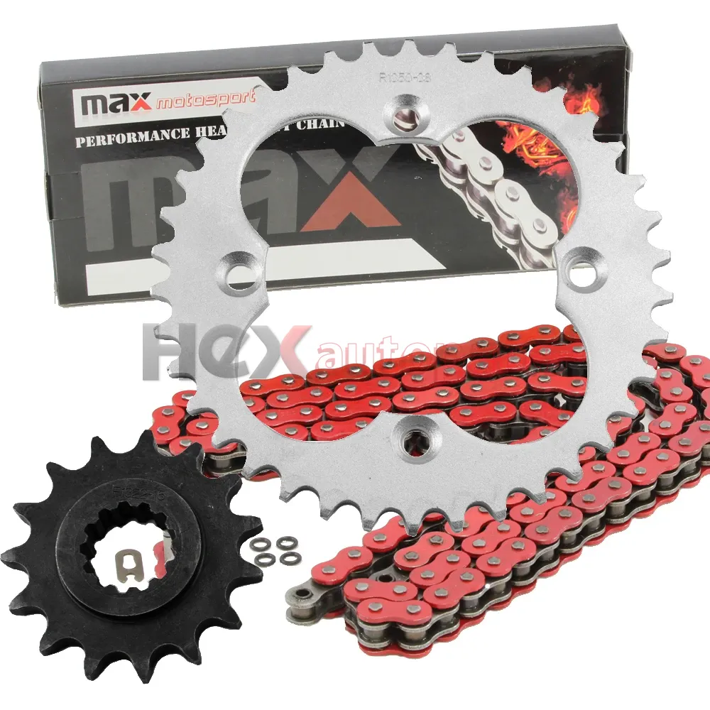 Best Red O Ring Chain And Sprockets Set For Honda 400EX TRX400EX 1999