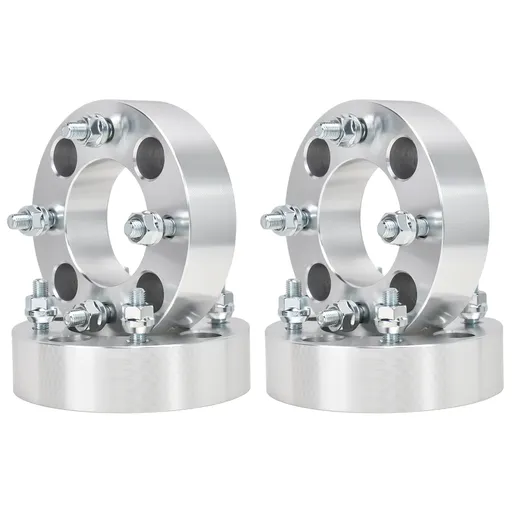 [227-WP202*4] 4x110 Wheel Spacers 1.5 Inch For Honda Suzuki Kawasaki Yamaha Polaris M10x1.25 Studs 76mm Hub Bore 4pcs