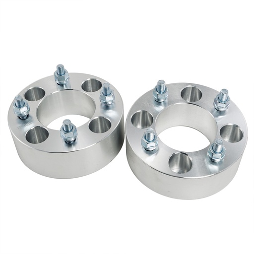 [227-WP204*2] 2 inch 4x110 Wheel Spacers For Honda Suzuki 76mm Hub Bore With 10×1.25 Studs 2pcs