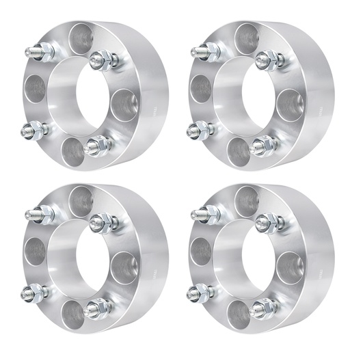 [227-WP204A*4] 4x110 Wheel Spacers 2 Inch For Honda Suzuki Kawasaki Yamaha Polaris M10x1.25 Studs 76mm Hub Bore 4pcs