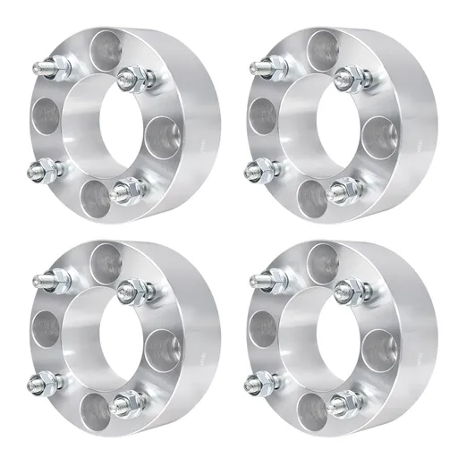 [227-WP204A*4] 4x110 Wheel Spacers 2 Inch For Honda Suzuki Kawasaki Yamaha Polaris M10x1.25 Studs 76mm Hub Bore 4pcs