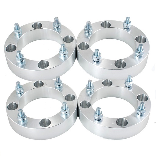 [227-WP209*4] 4x137 1.5 Inch Wheel Spacers M10X1.25 Studs 110mm Hub Bore For Can Am Maverick Commander Outlander Bombardier 4pcs