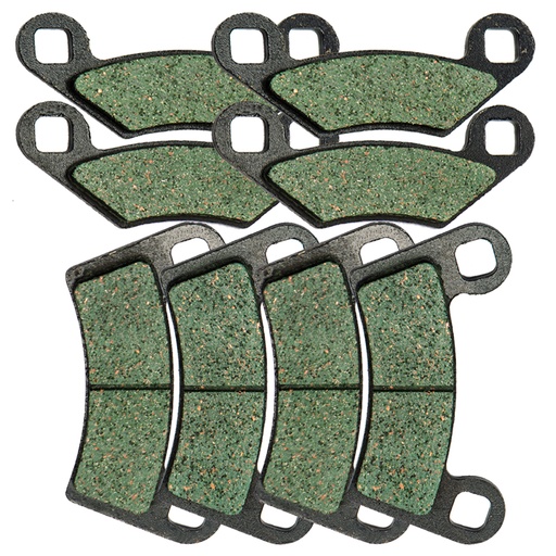 [216-CK456*2-159*2] Front Rear Kevlar Carbon Brake Pads For 2008-2014 Polaris RZR 800