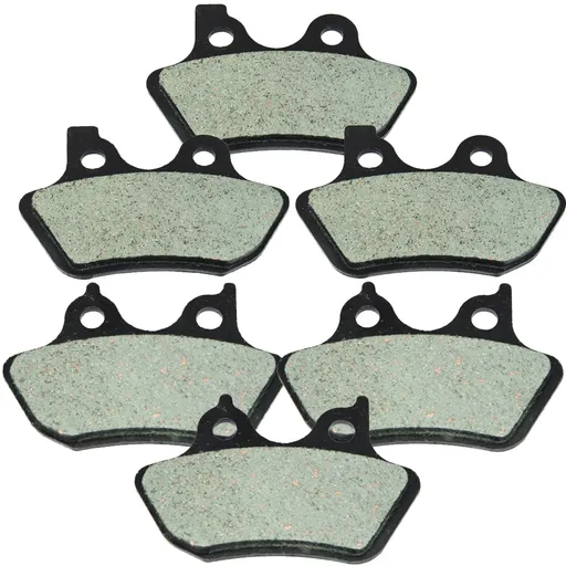 [216-CK400*3] 2000-2007 Harley Electra Glide Ultra Classic Front Rear Kevlar Carbon Brake Pads