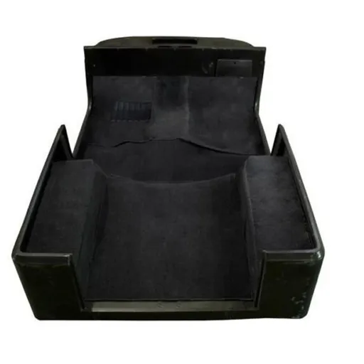 [509-KA005] 6 Piece Floor Mat Set For 1997-2006 Jeep Wrangler TJ Carpet Kit Black