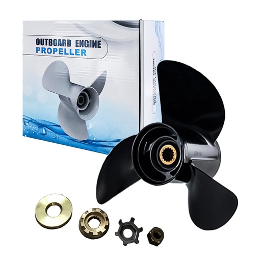 [559-OB007] 14.5 x 19 Aluminum Outboard Propeller Fit Mercury Engines 135-300HP 3 Blade Replace 48-832832A45