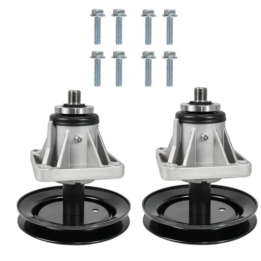 [612-NZ003A*2] 2x Spindle Assembly For Cub Cadet 46 inch Deck LT1045 LT1046 Replace 618-0660 918-0660