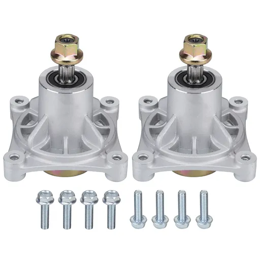 [612-NZ015*2] 2x Spindle Assembly For Hustler 604214 Fit Raptor Models 42 52 inch Deck