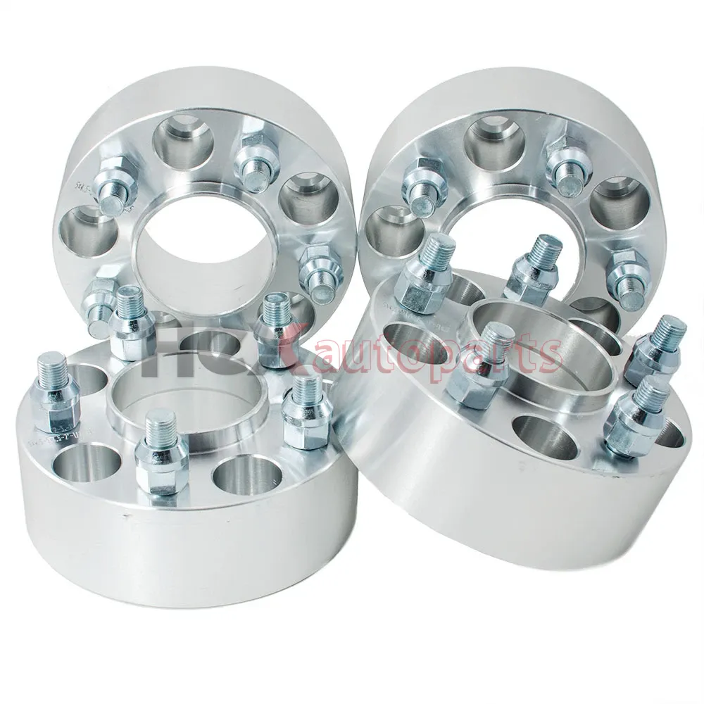 2x 20mm Hub Centric Wheel Spacers 5x114.3 For Ford Mustang 2015-2019 – Black Anodized Aluminum