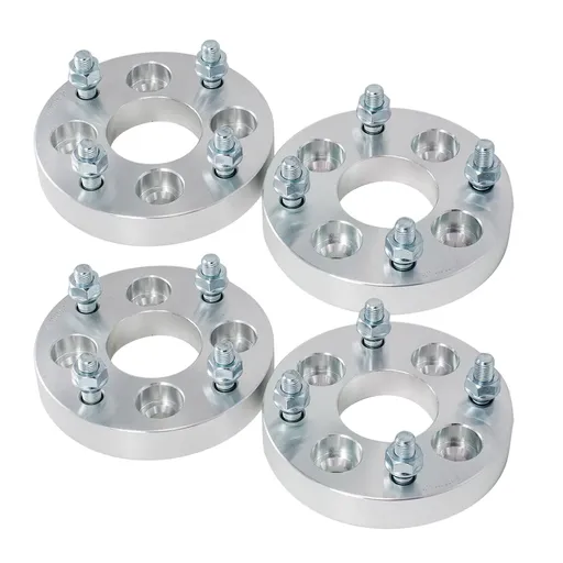 [227-WP023*4] 1 inch Wheel Adapters Converts 4x100 to 4x114.3 M12x1.5 Studs 4pcs