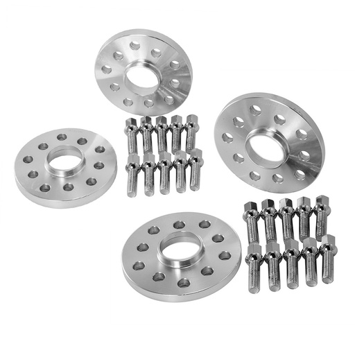 [227-WP028*4] 12mm 5x100 & 5x112 Hub Centric Wheel Spacers Adapters Hub Bore 57.1 For Audi VW 4pcs