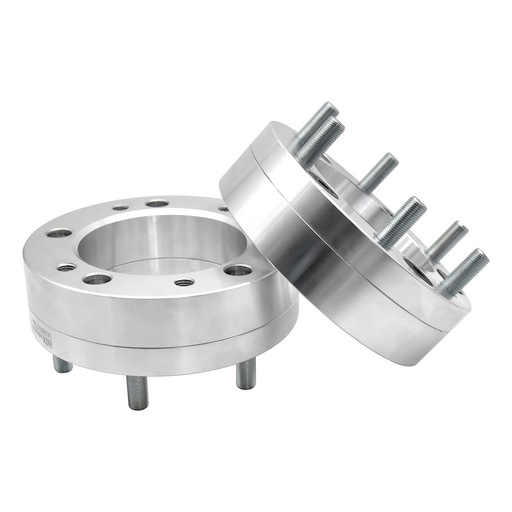 [227-WP048A*2] 2 inch 5x5.5 To 6x5.5 Wheel Adapters 5x139.7mm To 6x139.7mm Conversion Wheel Adapter With 108mm Center Bore 1/2" Thread Pitch 2pcs