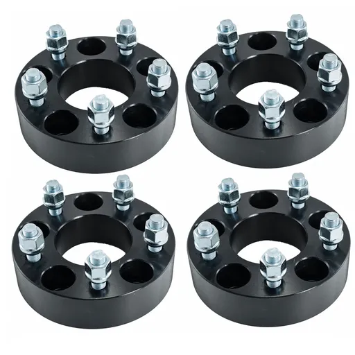 [227-WP303B*4] 5x114.3 Wheel Spacers 5x4.5 1.5 inch 70.5mm Hub Bore 1/2"x20 Studs For Ford Mustang Ranger Explorer Mazda 4pcs