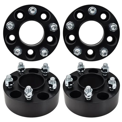 [227-WP305A*4] 2 Inch 50mm Wheel Spacers For Jeep Wrangler TJ YJ XJ KJ ZJ MJ 5x4.5 (5x114.3)  71.5 Hubcentric 1/2x20 Studs 4pcs