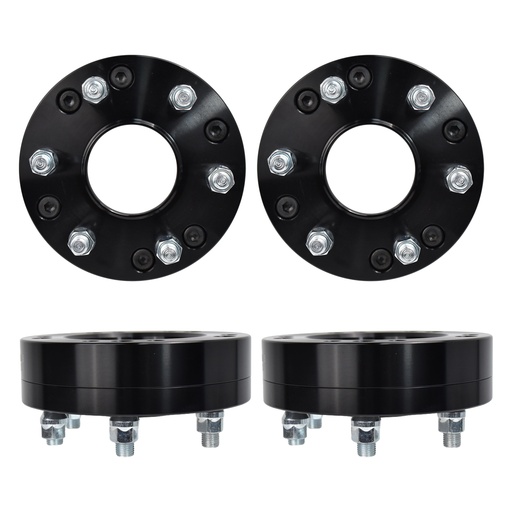 [WP21319*4] 2 inch 5 Lug to 6 Lug Conversion Wheel Adapters 5x5 to 6x5.5 For Chevy GMC 4pcs