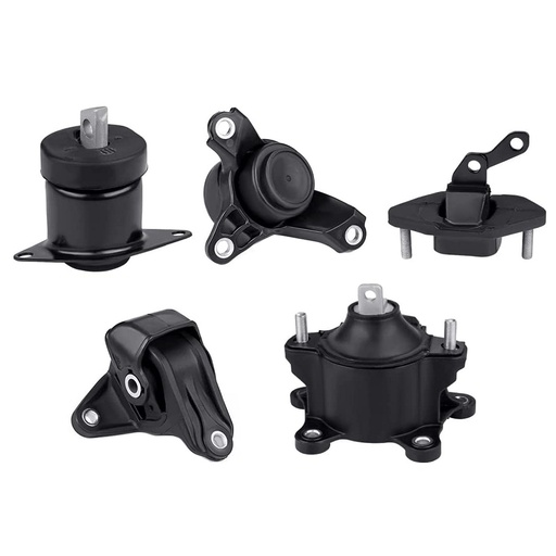 [ZM09803A] 2009 2010 2011 Honda Accord Acura TSX Engine Motor Mount Kit 2.4L 5pcs