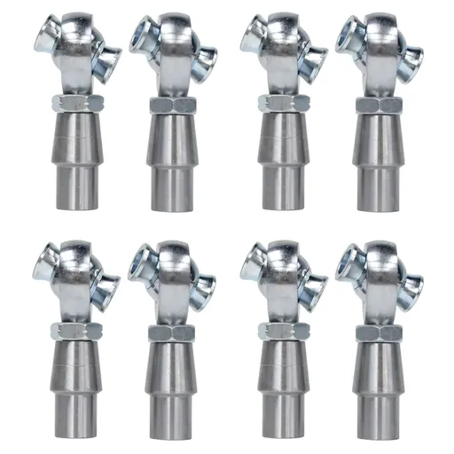 [SS08580*4] 4x Chromoly Panhard Bar Kit Heim Joints 3/4 x 3/4-16 with 3/4-5/8 HMS Bung .120