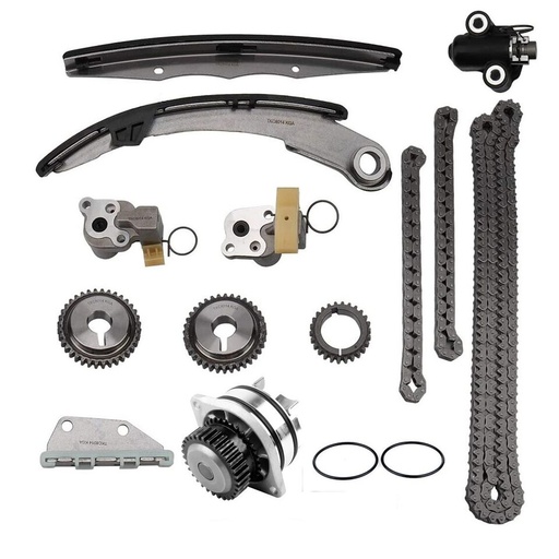 [YC21114-WT21676_01] 2005-2012 Nissan Pathfinder Timing Chain Kit With Water Pump 4.0L