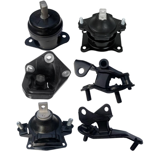 [ZM20592A] 2003-2007 Honda Accord Engine Motor Mount Kit 2.4L Auto Trans 6pcs