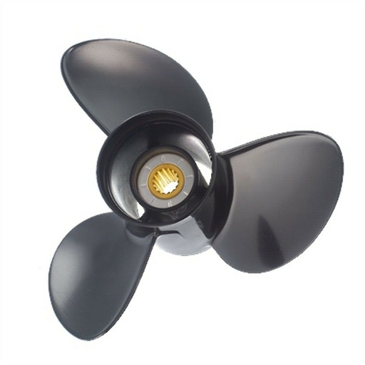 [BP09686] 10.25 x 15 Aluminum Outboard Propeller Fit Johnson Evinrude 15 20 25 30 35HP 3 Blade Replace 2211 100 15