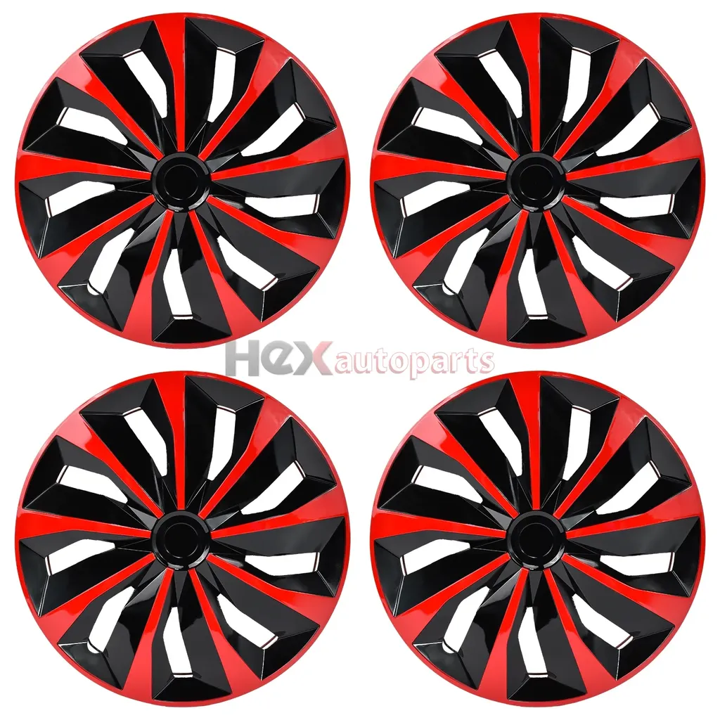 15 inch Wheel Covers Full Rim Snap On Hub Caps For R15 Tire & Steel ...