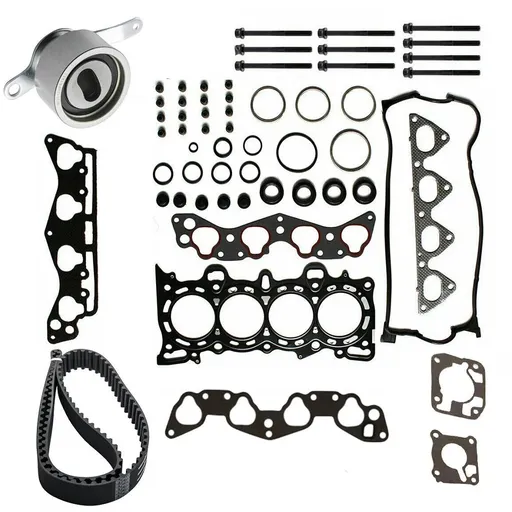 [GT08710] 1996-2000 Honda Civic Head Gasket Set With Bolts Timing Belt 1.6L SOHC D16Y7 D16Y8 D16Y5
