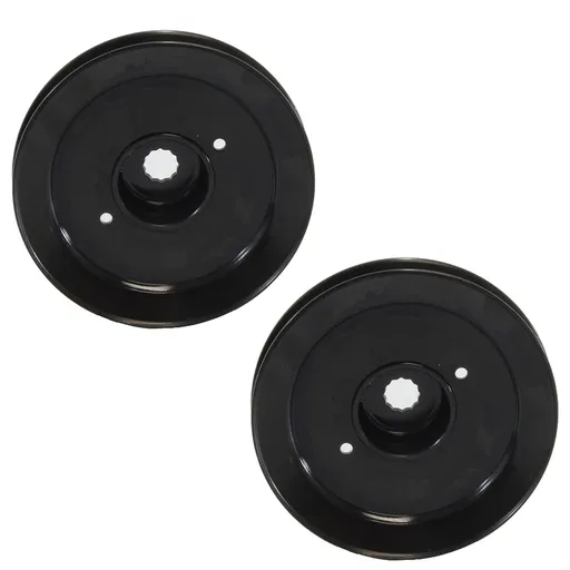 [ME06322*2] 588586601 539113962 Pulley For Husqvarna 46 inch Deck Z246 RZ4623 RZ5426 2pcs