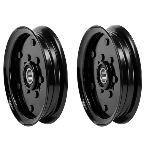 [ME21595*2] Idler Pulley For Exmark Toro 1-613098 John Deere TCA19779 20092 Hustler 781856 2pcs