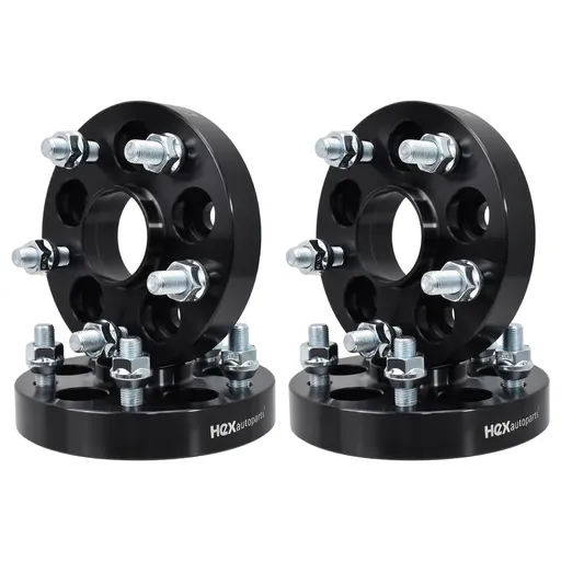 [WP23259B*4] 5x100 to 5x114.3 Wheel Adapters 25mm M12x1.25 Studs 56.1mm Center Bore For Subaru Impreza Forester 1998-2018 4pcs
