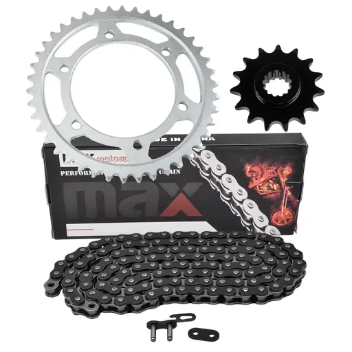 [SP23709-203-N520-106-BK] Black Drive Chain And Sprocket Set For Kawasaki Ninja 300 Ex300 Abs 2013-2017