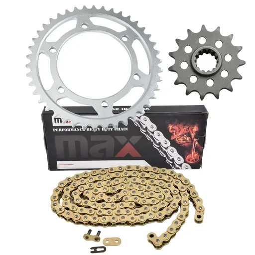 [SP23712-CH-N520-114-GD] Gold Drive Chain And Sprocket Set For Kawasaki KX250F 2011-2017