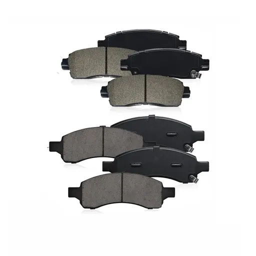 [BR07113A-14A] Front Rear Ceramic Brake Pads For GMC Acadia 2007-2016 Buick Enclave 2008-2017 Chevy Traverse 2009-2017 8pcs