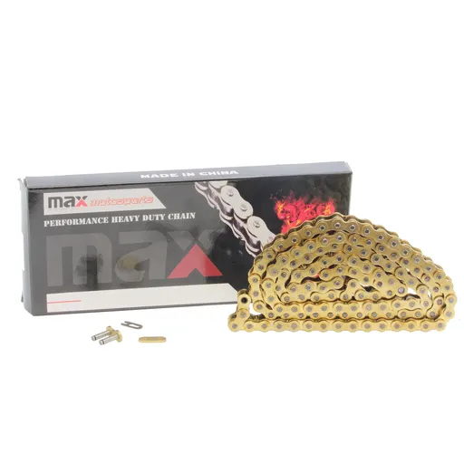 [203-N428-122-GD_02] Gold 428 Drive Chain For 110CC 125CC TaoTao Chinese Pit Dirt Bike