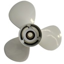 11 3/8 x 12 Aluminum Propeller Fit Yamaha Outboard Engines 40-60HP Replace 663-45958-01-EL