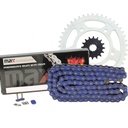 Blue O Ring Chain And Sprocket Kit For 2005-2016 Yamaha TTR230