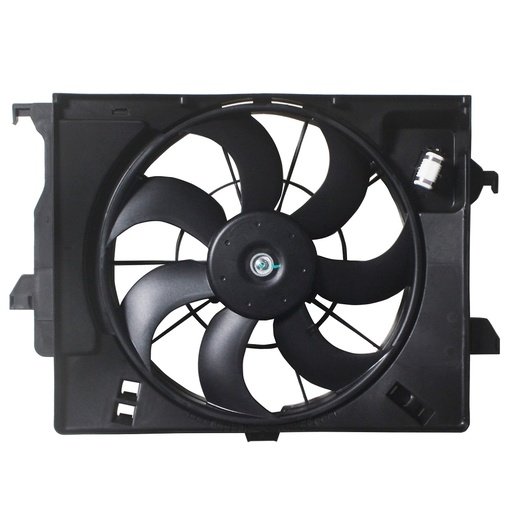 [FA20106] 2012 2013 Hyundai Accent Veloster Radiator Cooling Fan Assembly 253801R050