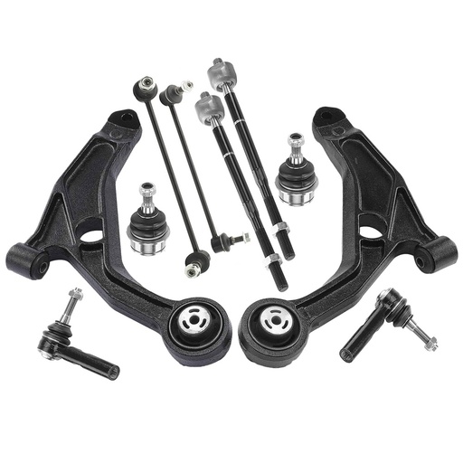 [SS08945] 2009-2015 Dodge Journey Front Lower Control Arms With Ball Joints Sway Bar Kit