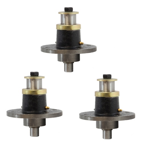 [ME05792*3] 3x Hustler Spindle Assembly Fit Super Z 52 60 72 inch Deck Replace 350595