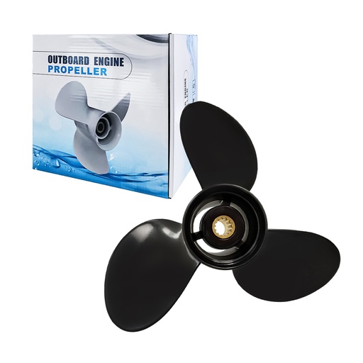 [BP21871] 12.25 x 15 Aluminum Outboard Propeller Fit Evinrude 40-75HP 3 Blade Replace 763897